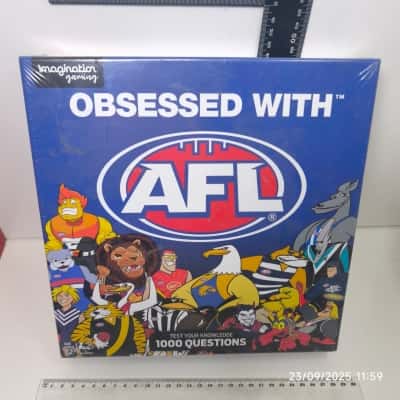 Obsessed With AFL Board Game Sealed As New 