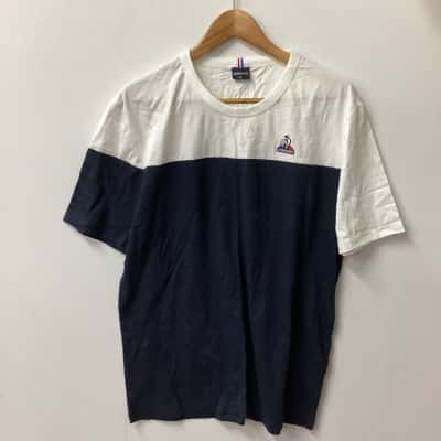 Le Coq Sportif Mens  Size XL Short Sleeve T-shirt  D