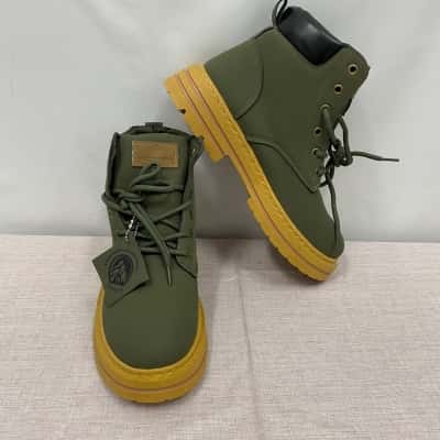 Balyghaioa Women's Ankle Boots Light Weight Size 41 Khaki 
