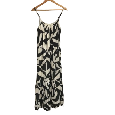 NWT Unison Cotton Geo Maxi Dress Size 12 