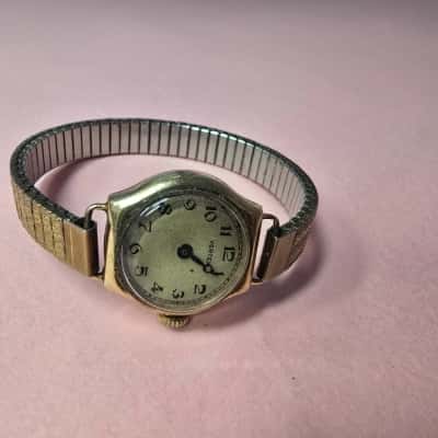Retro Vintage Vertex Watch - 9kt 375 Case only