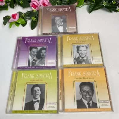 Frank Sinatra CDs Set//5 24 Gold Carat Edition 
