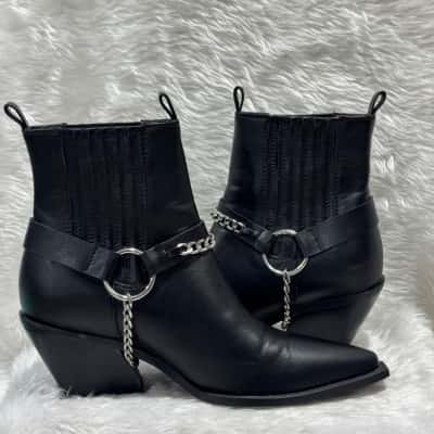 Billini Womens  Size 8 Boots Black  / Silver 