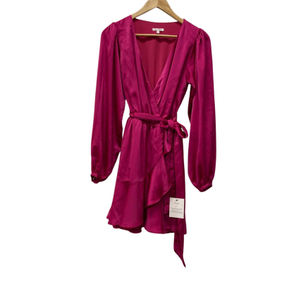 Tussah Womens  Size 8 Cocktail Dress / Party Dress / Wrap Dress Pink  