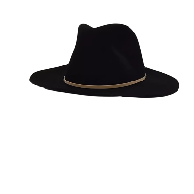 Sportsgirl Womens  Size M Black Fedora Style Hat