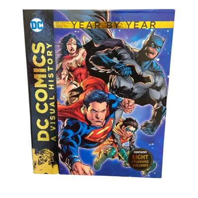 DC Comics: A Visual History, 8 Volume Set - Ages 9-14 years old - Hardcover 2017