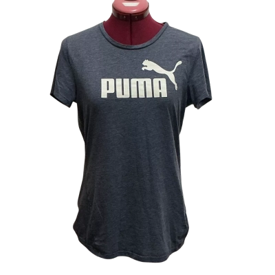 Puma Womens  Size M Sports Top Blue / White 
