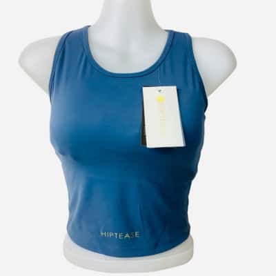 HIPTEASE - Blue Steel Sports Bra (Size XS)