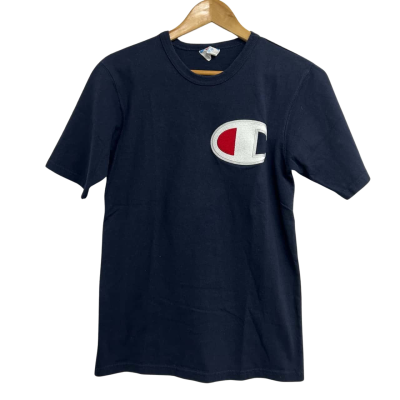 Champion Mens Size S Navy Blue T-Shirt