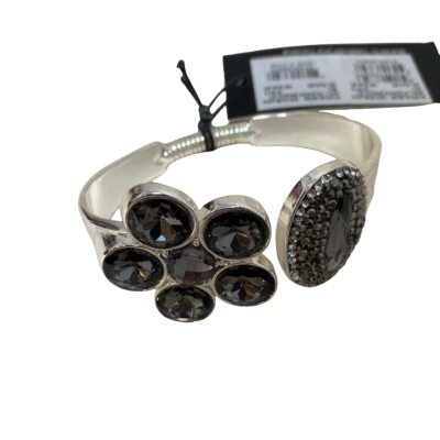 Taking Shape Womens Bracelet Black  / Silver-RRP $24.95 