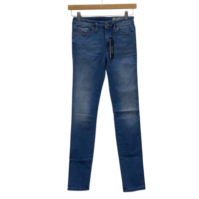 Diesel Womens  Size 27 Skinny Jeans / Slim Fit Jeans Blue bnwt$250
