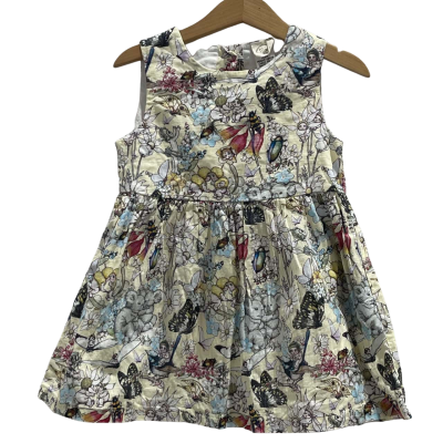 May Gibbs Flower Baby Dress Size 3