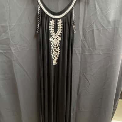 Guess Womens Size L Black & White Dress