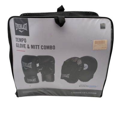 Everlast Tempo Glove & Mitt Combo