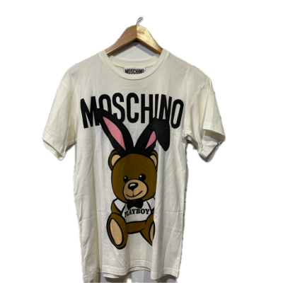 Moschino Womens Tshirt White Size XXS