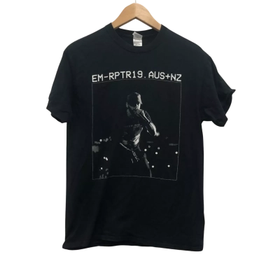 Gildan Eminem Rapture 2019 AUS+NZ Tour Shirt  Size M Black  