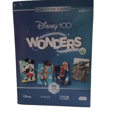 Collectors album Disney 100 Wonders collector cards