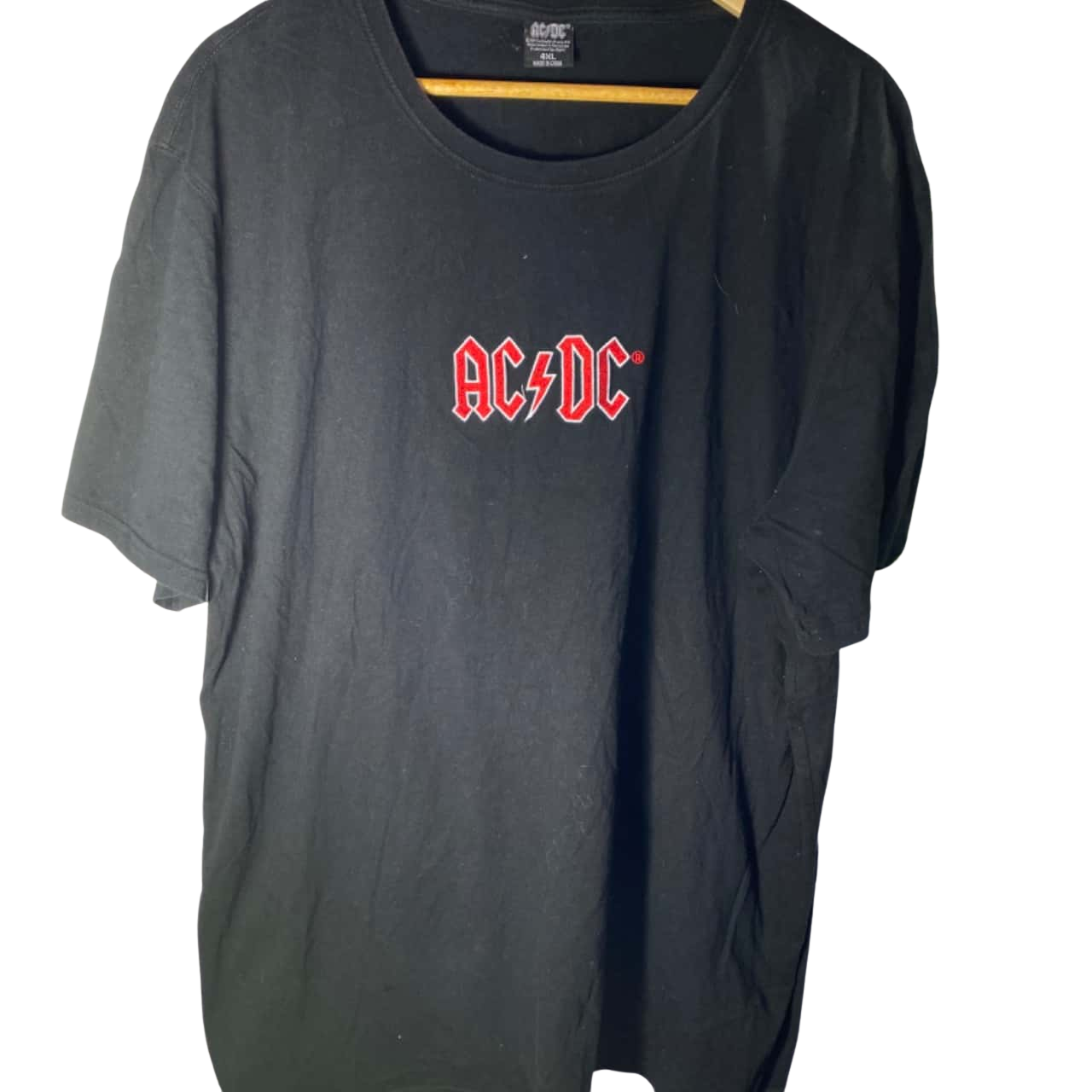 ACDC Unisex Band T Shirt Size XXXXL Black (s)