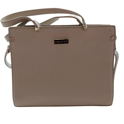 Oroton Womens Handbag Beige 