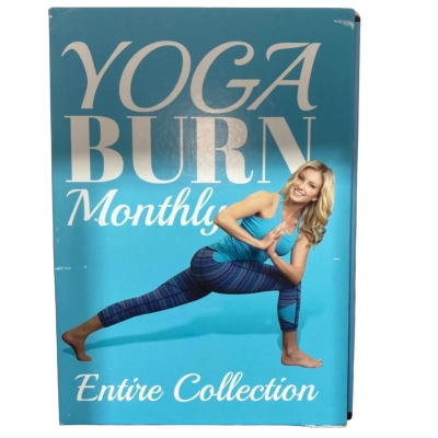 YOGABURN Monthly Entire Collection - 6 Months & 24 DVDs