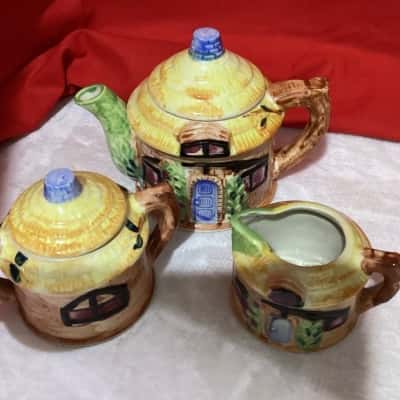 Vintage Ucagco Cottage Ware Tea Service
