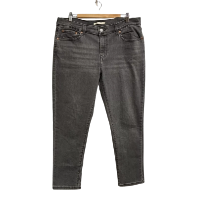 Levis Women’s Size 32 Grey Boyfriend Denim
