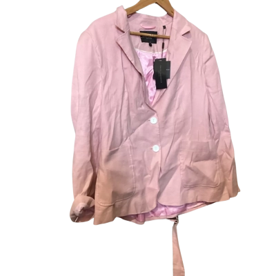 David Lawrence Womens  Size 14 Blazer Pink  