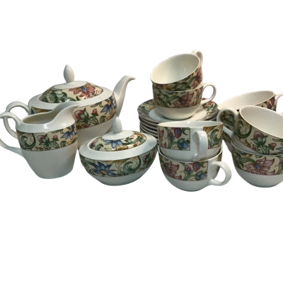 Doulton Everyday Jacobean Tea Set 8 place setting
