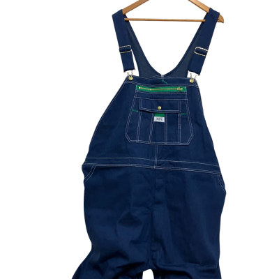  Liberty Mens  Size 60 Bib Overalls Blue 