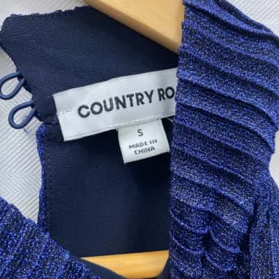 Country Road Women’s Size S Navy Blue Dress