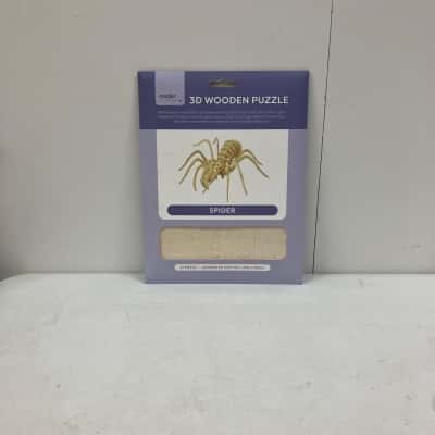 Makr 3D Wooden Spider Puzzle 