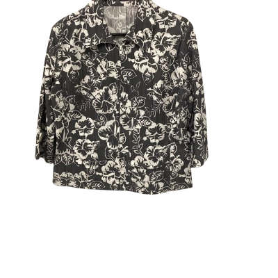 The Works Womens  Size 16 Black  / White Jacket