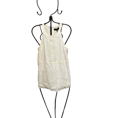 Saba Womens  Size 10 Sleeveless Top Cream 