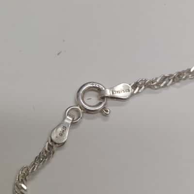  Womens Necklace Silver 925