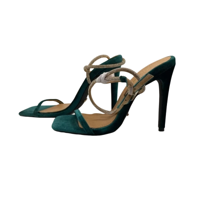  Women’s  Size 37 Heels / Sandals Green 