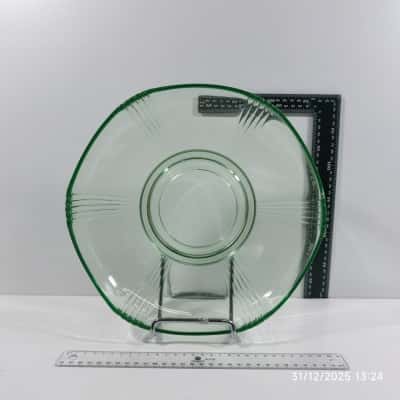 Uranium Glass Float Bowl Large 