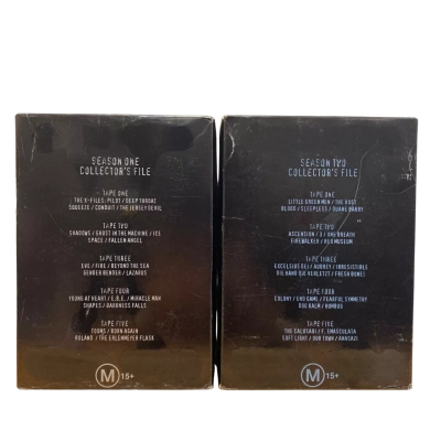 The X-files VHS Season 1 and 2 Box Sets