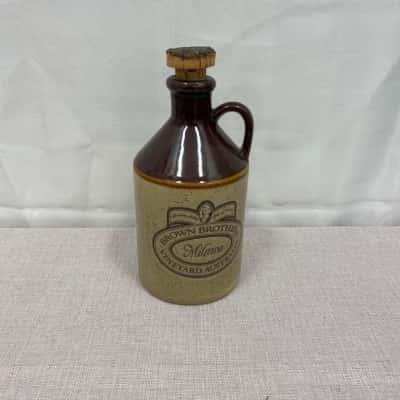 Vintage Brown Brothers Milan’s Vineyard Australia Stoneware Pottery 