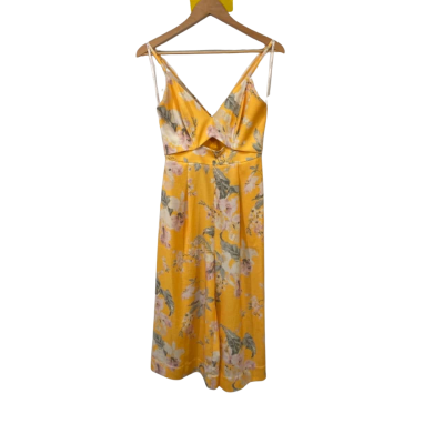 Sheike Womens  Size 8 Floral / Yellow Dress