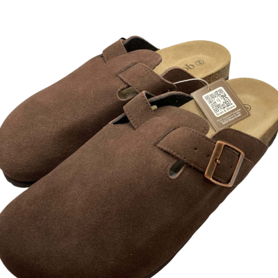 Qomfort Suede Clogs Size 44