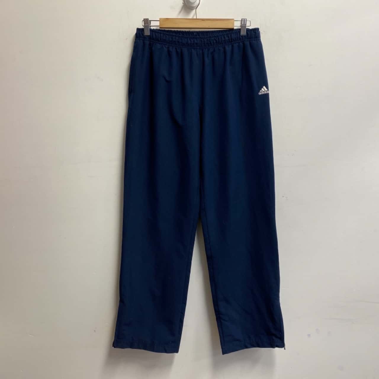 mens navy blue adidas track pants