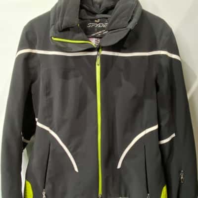 Women's SPYDER  Size 12 Winter Jacket Black  