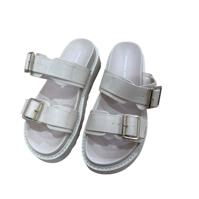 Princess Polly Womens  Size 6 Cream Sandals 