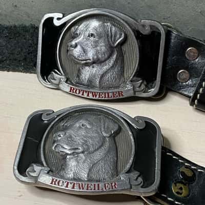 Buckles Of America 2x Rottweiler Buckles