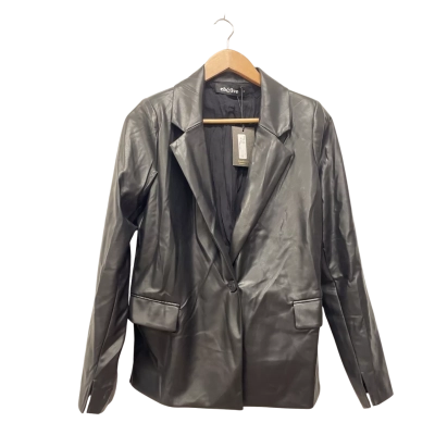 Womens blazer eb&ive black size s