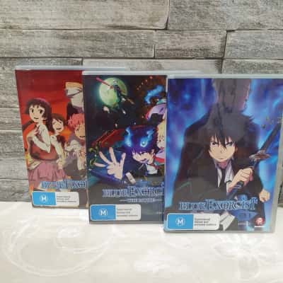 the blue exorcist x3 dvd 