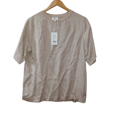 Seed Heritage size 8 RRP $129.95 New Tag Beige T Shirt Womens