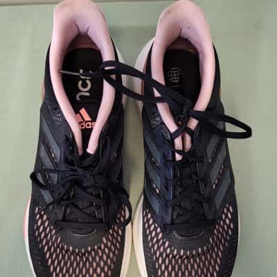 Adidas Running Shoes Black Pink US 10