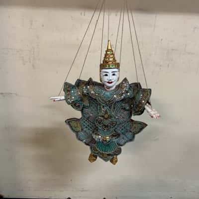 Traditional Handcrafted Burmese Stringed Marionette