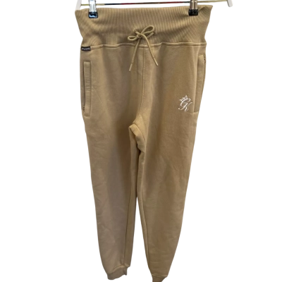  Gym King Womens  Size 8 Track Pants Beige 
